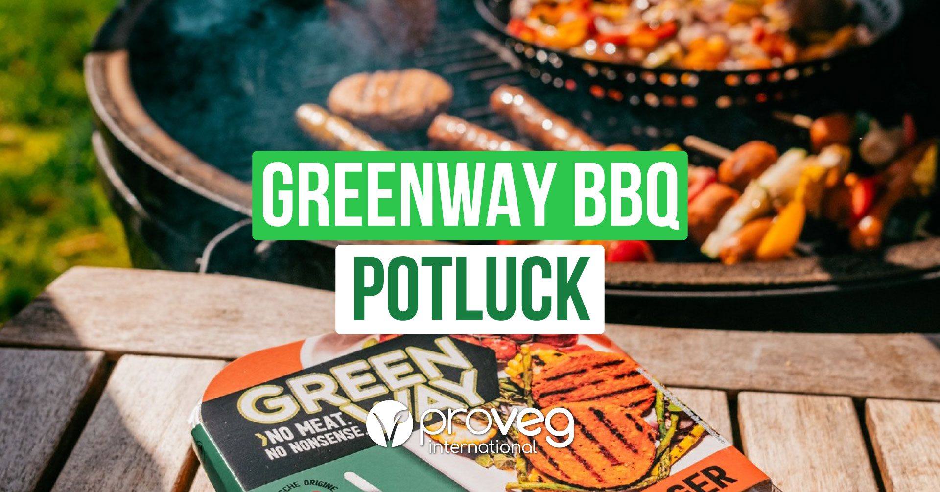 Een afbeelding van Greenway BBQ potluck 28/06 🌱 100% plantaardig