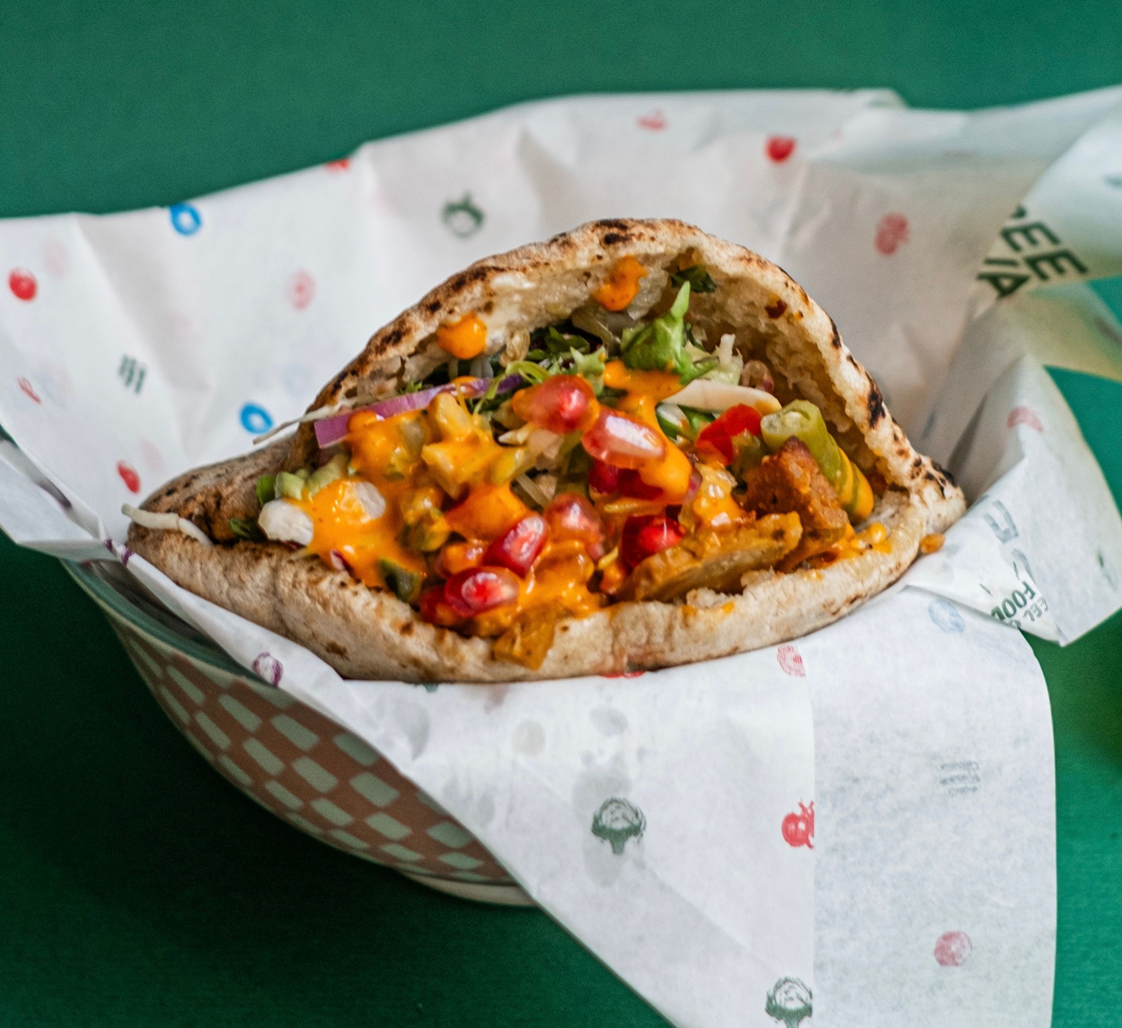 Een afbeelding van Burger of pita