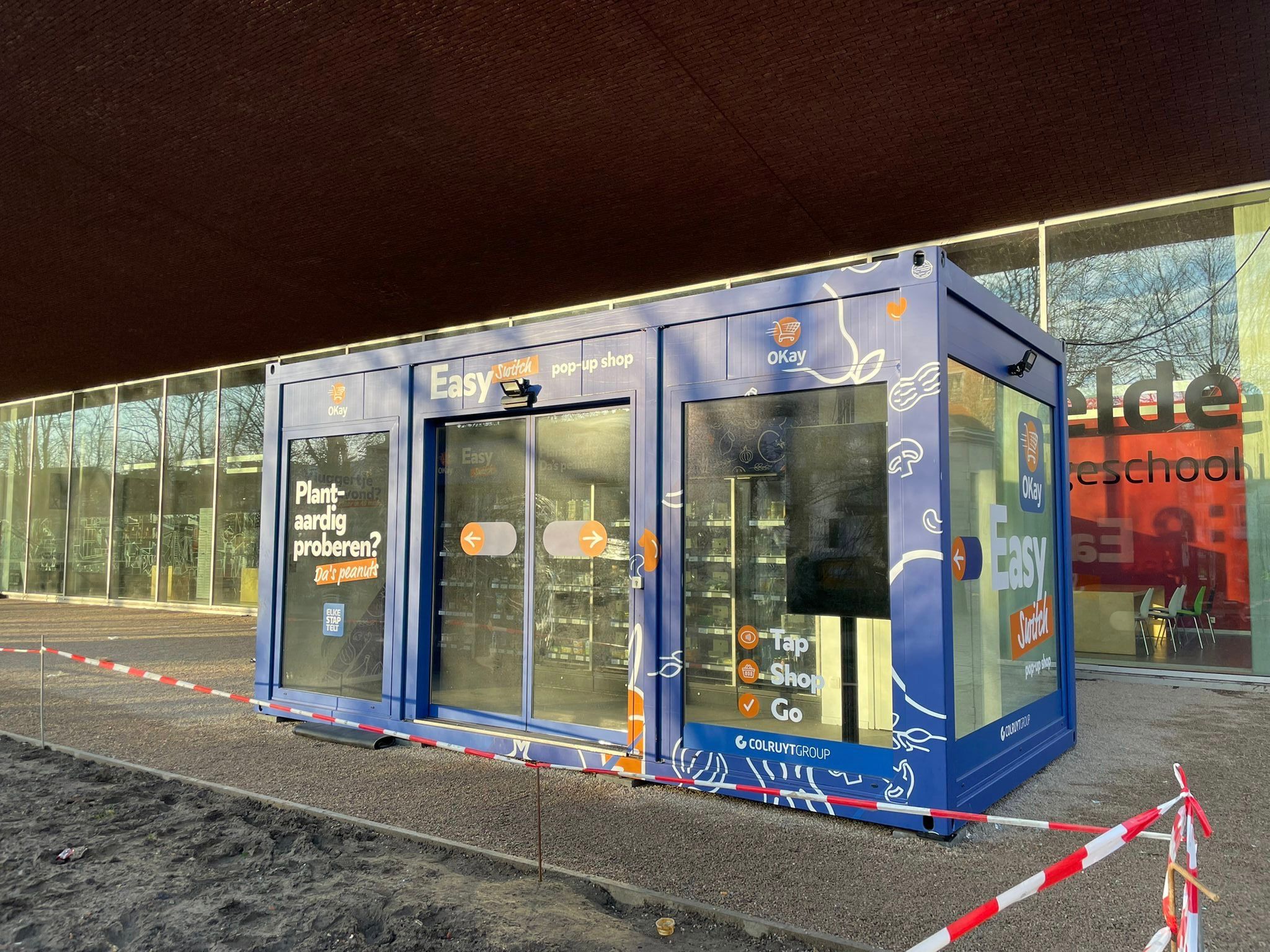 Een afbeelding van Easy Switch: plantaardige pop-upshop bij Arteveldehogeschool campus Kantienberg