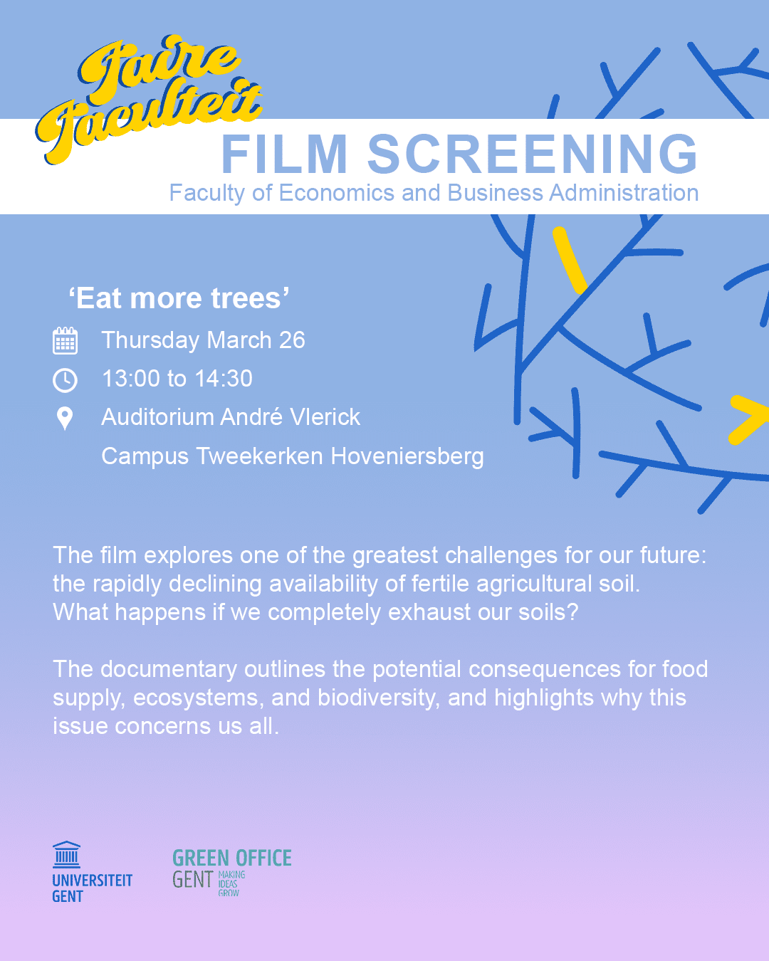 Een afbeelding van Documentary screening: "Eat more trees"