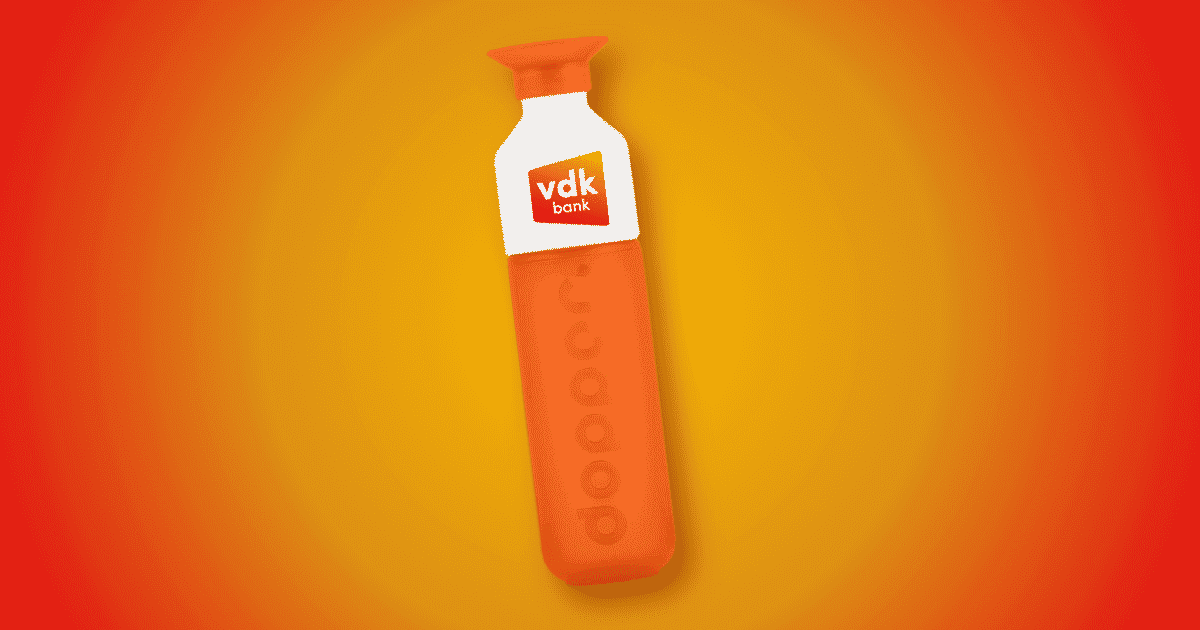 Een afbeelding van Toon jouw You Count-rekening voor een Dopper-fles