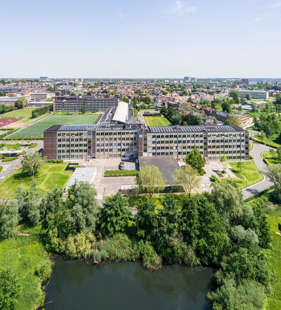 Een afbeelding van Weggeefkast campus Schoonmeersen gebouw P